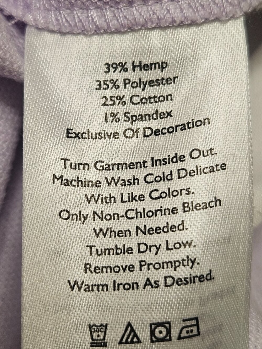 NWT EDDIE BAUER EB Hemplify Utility SS Dress Women's L Lavender Mist Hemp Blend - Picture 7 of 10